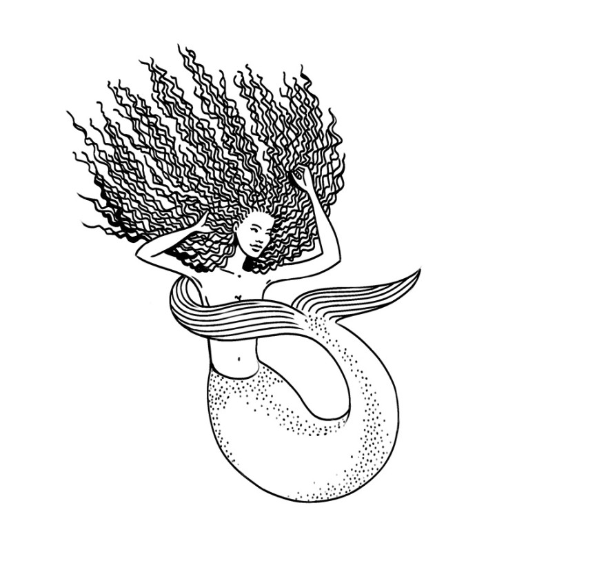 heAleAnelafaix-mermaid-african-american.jpg - A&#x20;la&#x20;Mani&#x00E8;re&#x20;de | Virginie