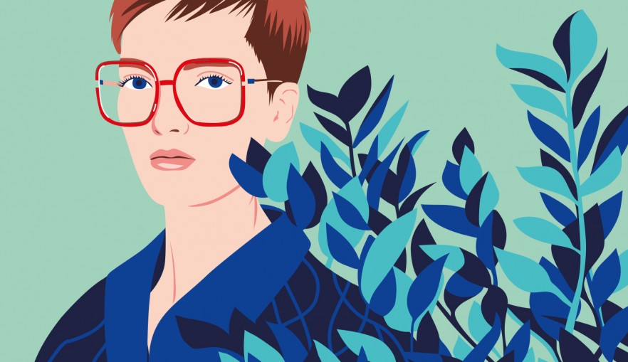 lunettesok_eyewear_laurence_bentz_illustration_illustrator_french_megane_eyewear.jpg - Laurence&#x20;BENTZ | Virginie