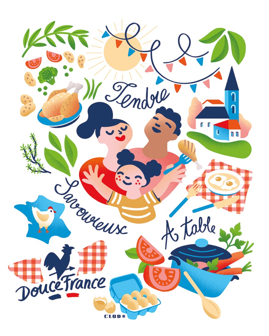 Le poulet du dimanche-Groupe Galliance-agence Morgane