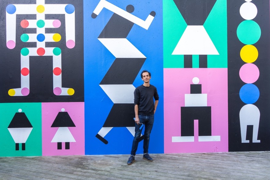 Fresque pour la faculté de médecine de Brest